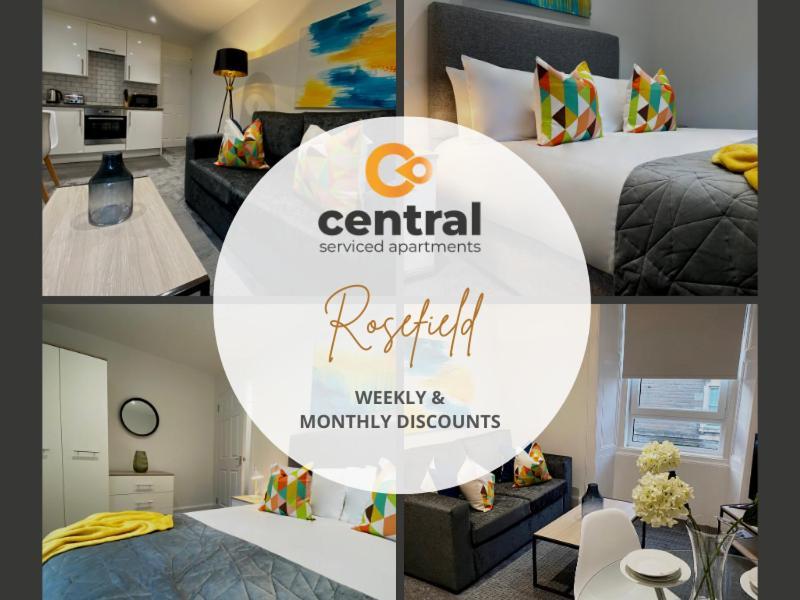 Central Serviced Apartments - Modern 1 Bedroom - Free Street Parking - Close To University Of Dundee - Weekly-Monthly Stay Offers - Wi-Fi - Student Relocation Or Temporary Stay Favourite Exterior foto